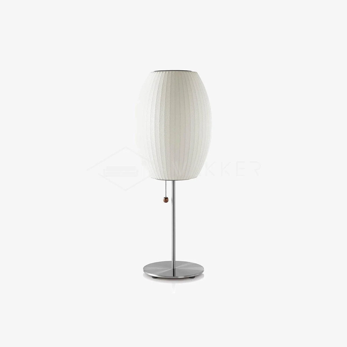 Silk Bubble Table Lamp for Living Room by AUVIELIGHT