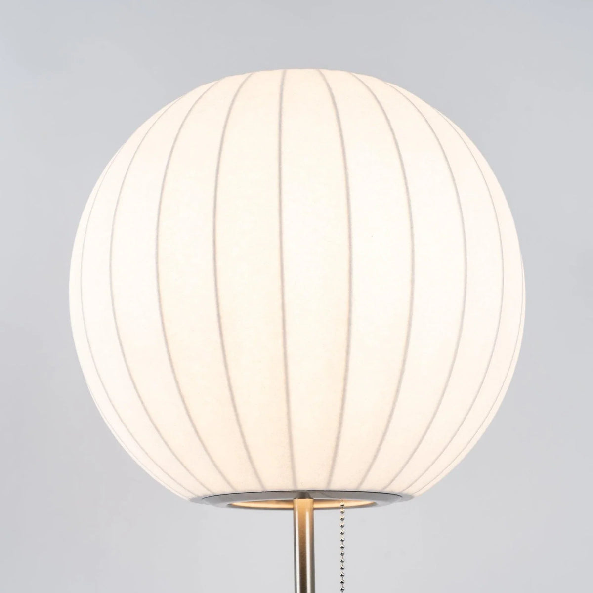 Silk Bubble Table Lamp for Living Room by AUVIELIGHT
