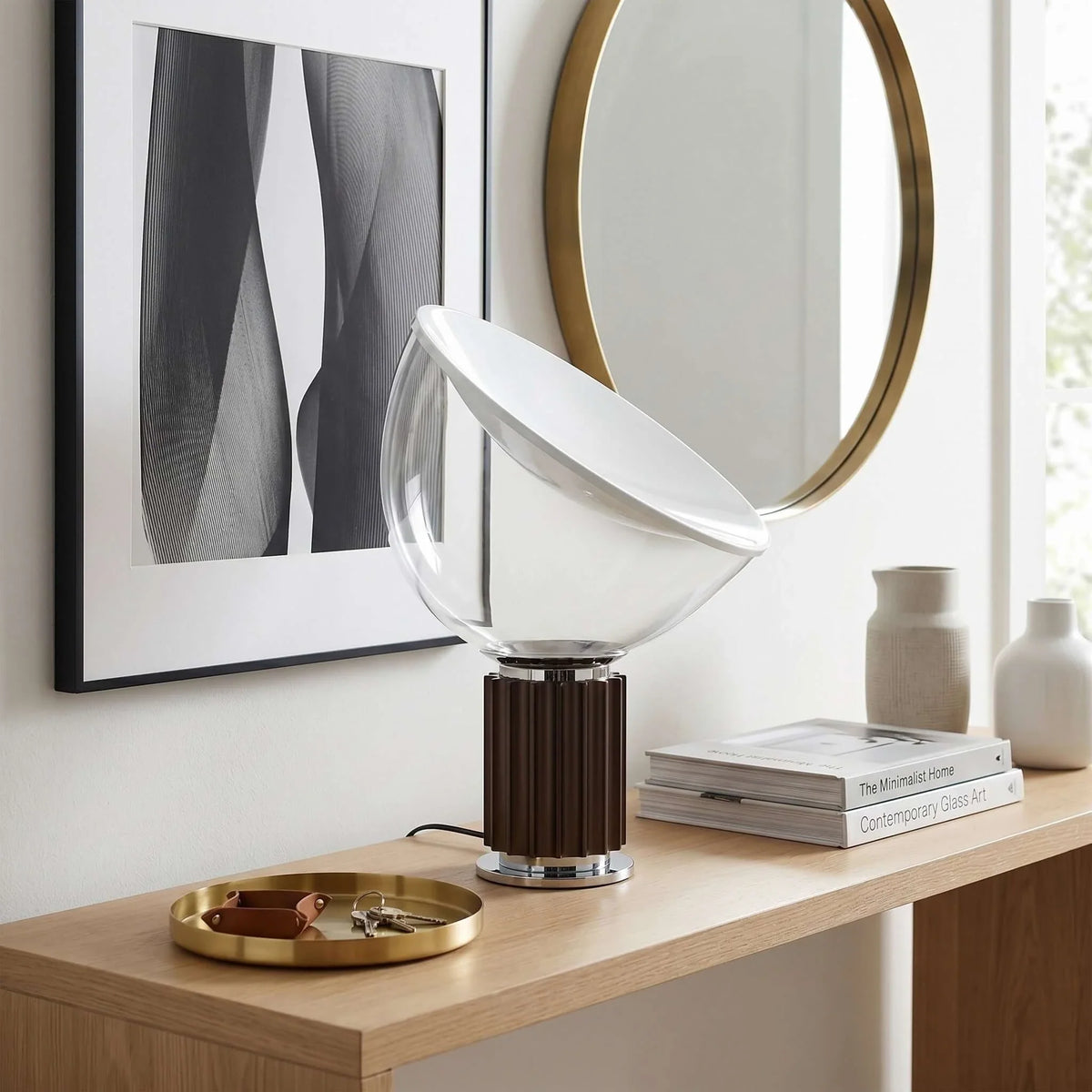Taccia Table Lamp for Living Room by AUVIELIGHT