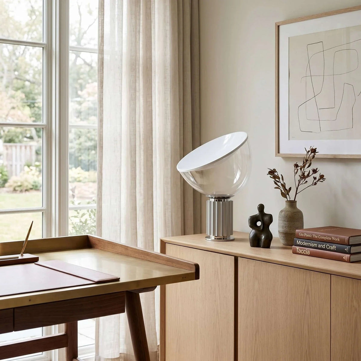Taccia Table Lamp for Living Room by AUVIELIGHT
