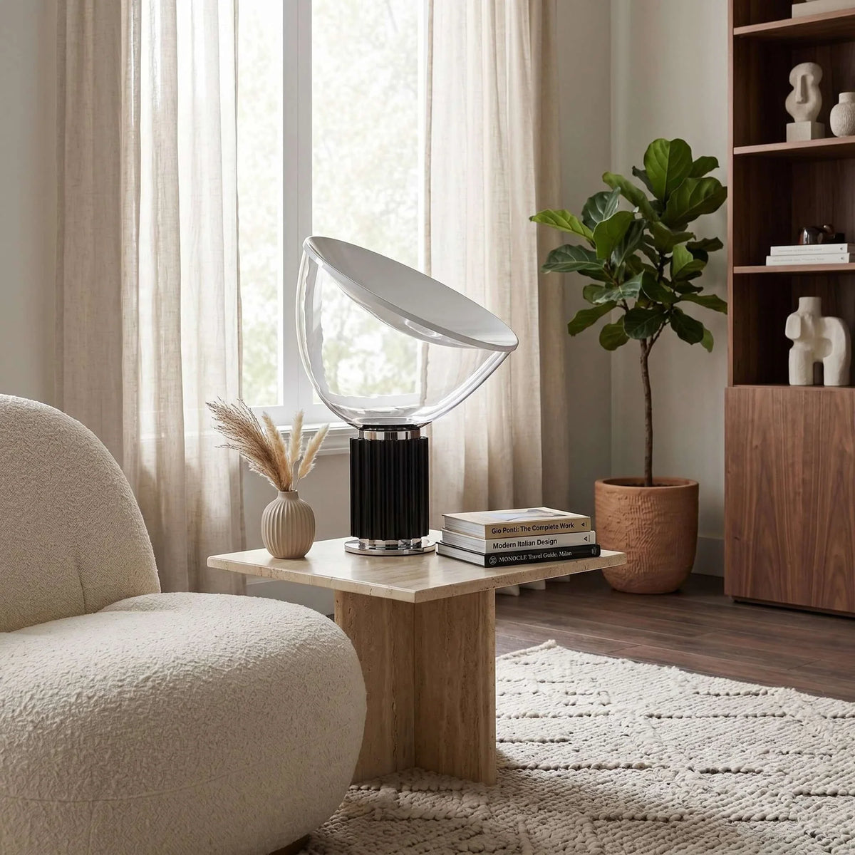 Taccia Table Lamp for Living Room by AUVIELIGHT