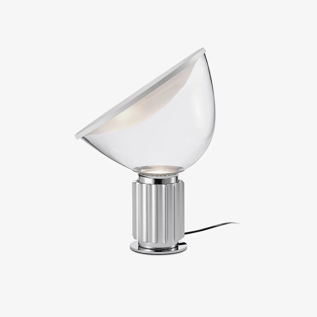 Taccia Table Lamp for Living Room by AUVIELIGHT, Dia 37.3cm x H 48.5cm / Dia 14.7" x H 19.1" / Sliver / AU plug and 7 other sizes