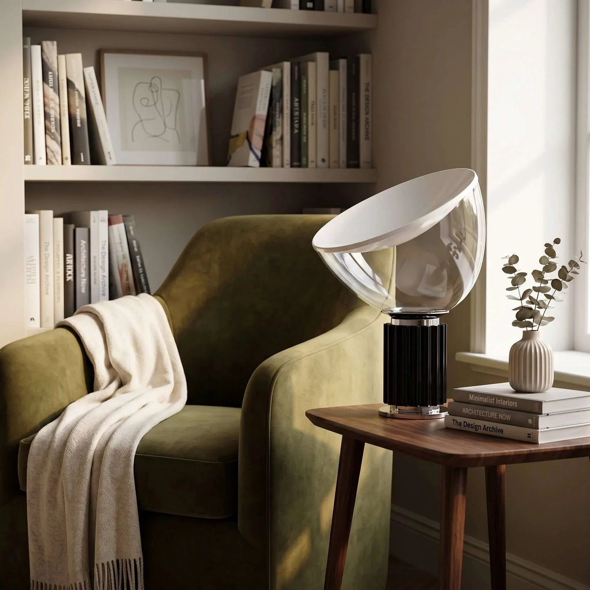 Taccia Table Lamp for Living Room by AUVIELIGHT