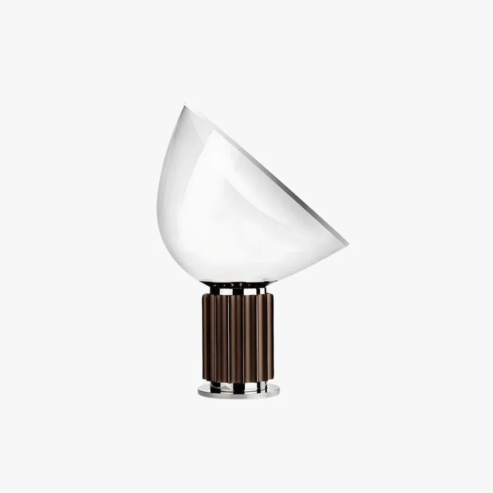 Taccia Table Lamp for Living Room by AUVIELIGHT, Dia 37.3cm x H 48.5cm / Dia 14.7" x H 19.1" / Coffee / AU plug and 7 other sizes