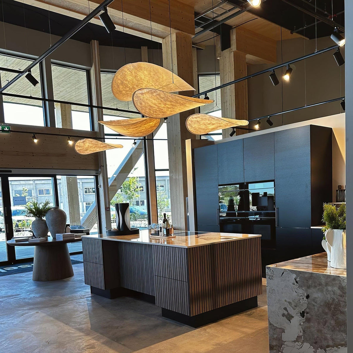 Tense Pendant Light for Kitchen Island by AUVIELIGHT