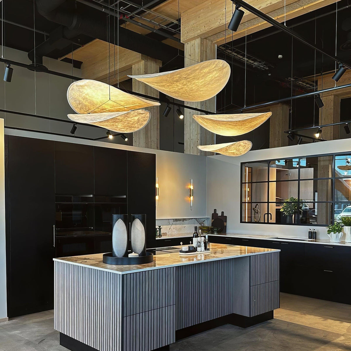 Tense Pendant Light for Kitchen Island by AUVIELIGHT
