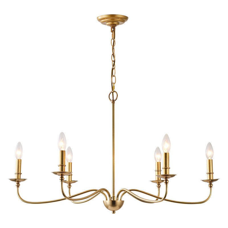 Thalia Candle Chandelier for Dining Room by AUVIELIGHT