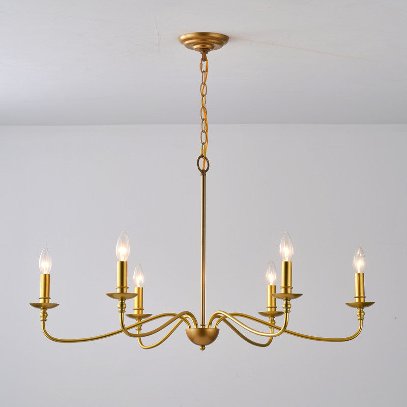 Thalia Candle Chandelier for Dining Room by AUVIELIGHT
