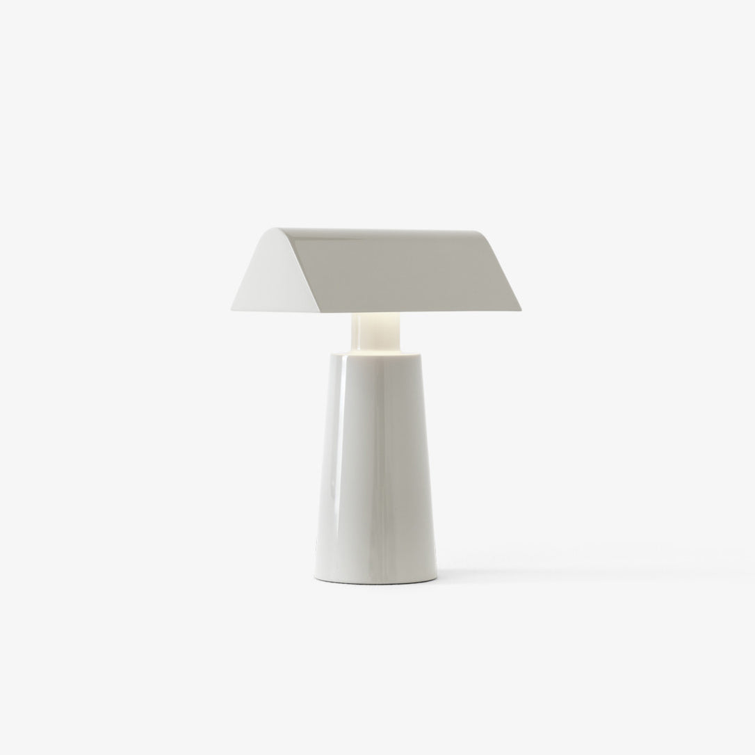 Tilden Table Lamp for Living Room by AUVIELIGHT, Ø 15 cm × H 22 cm / Ø 5.9″ × H 8.6″ / Soft White / Touch Switch