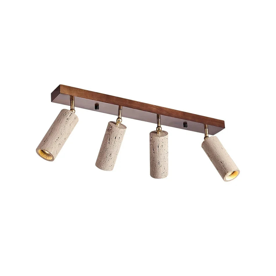 Modern Ceiling Light in travertine for Living Room by AUVIELIGHT