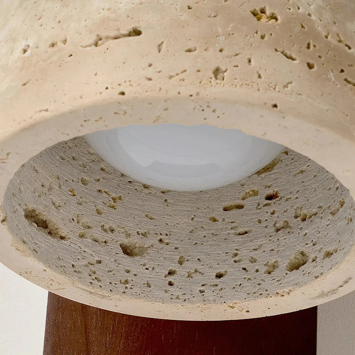 Mirabelle Wall Light in travertine for Hallway by AUVIELIGHT
