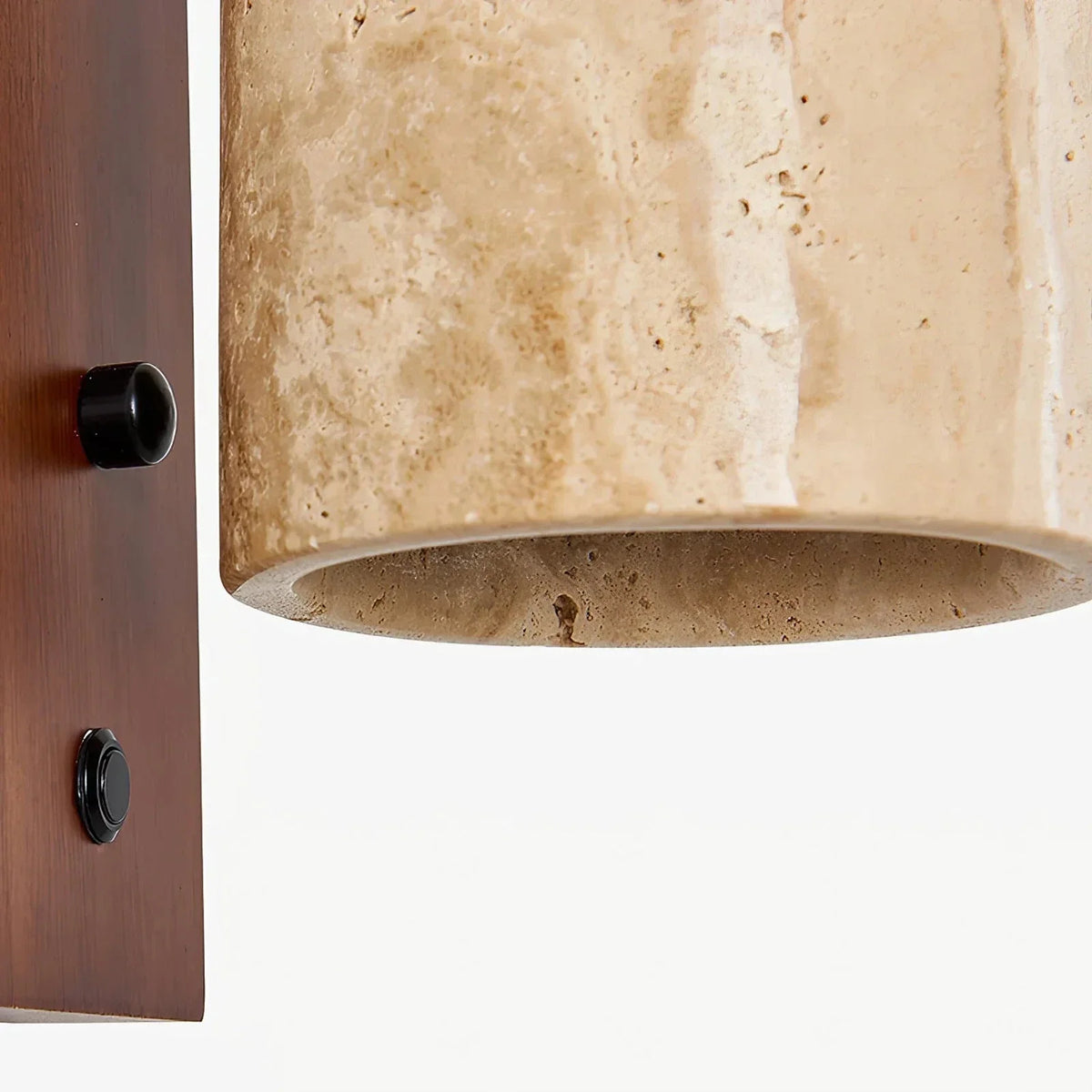 Mirabelle Wall Light in travertine for Hallway by AUVIELIGHT