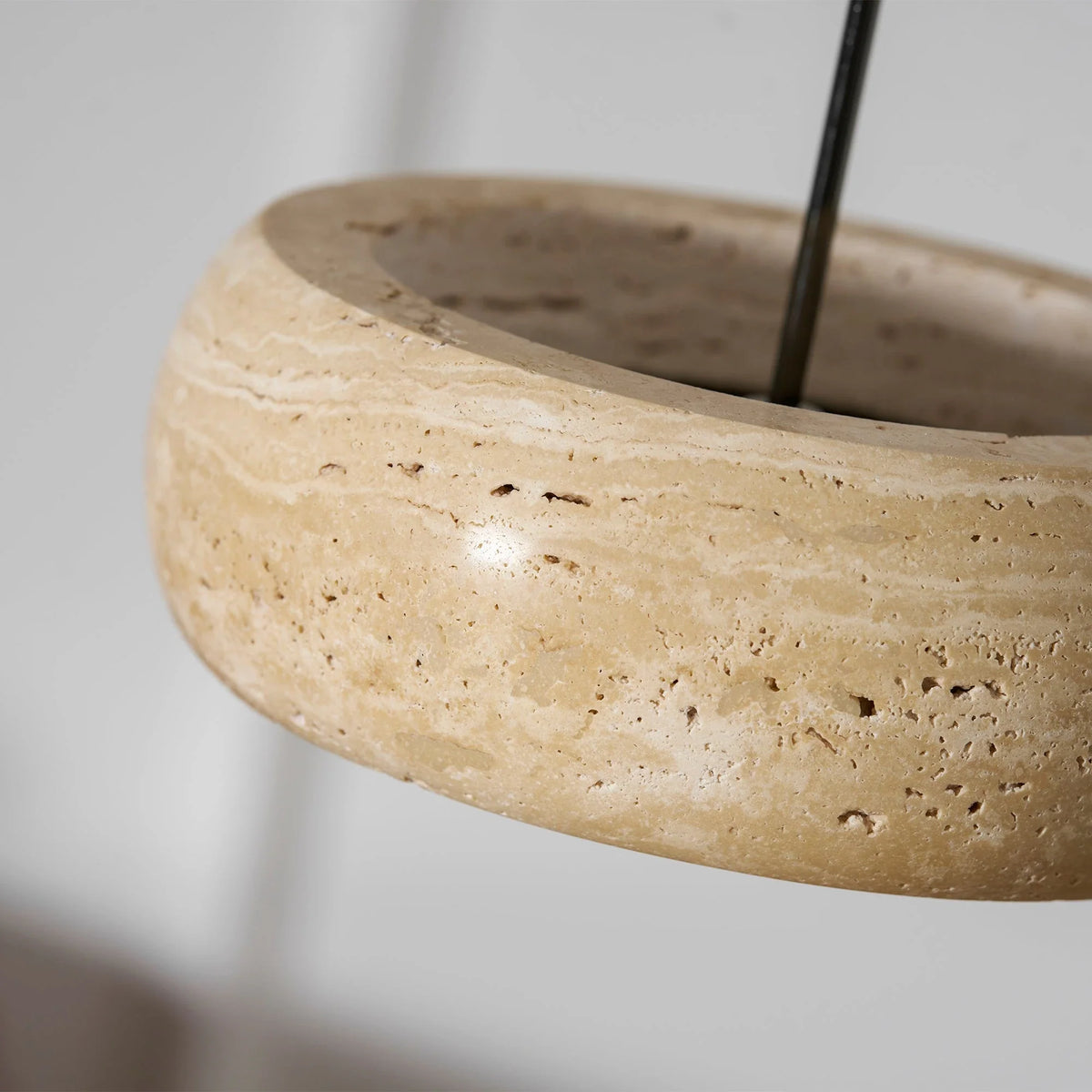 Modern Pendant Light in travertine for Kitchen Island by AUVIELIGHT