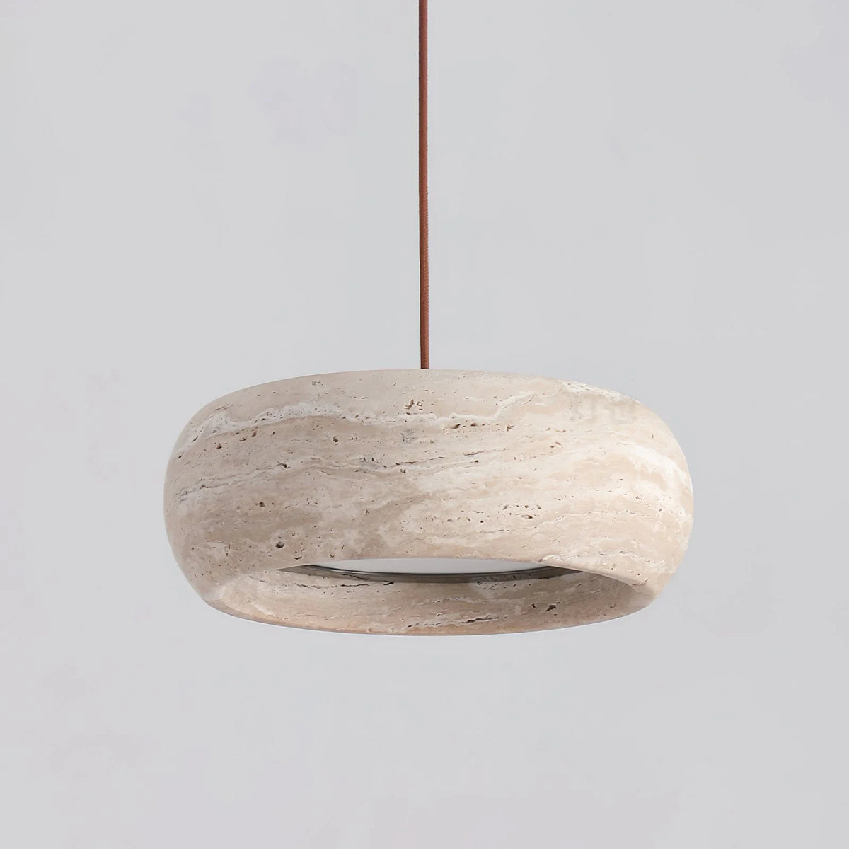 Modern Pendant Light in travertine for Kitchen Island by AUVIELIGHT