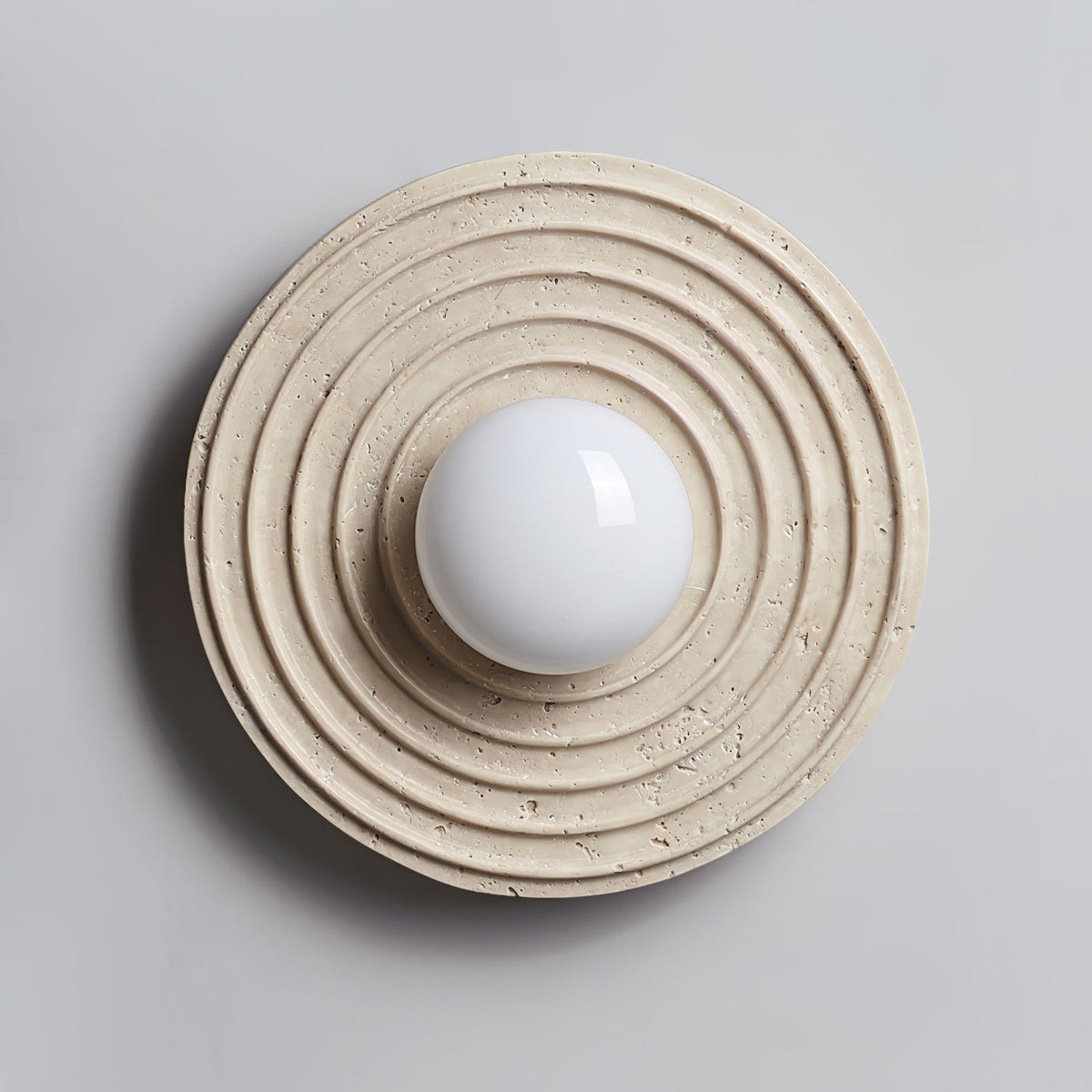 Cement Halo Light in textured for Living Room by AUVIELIGHT