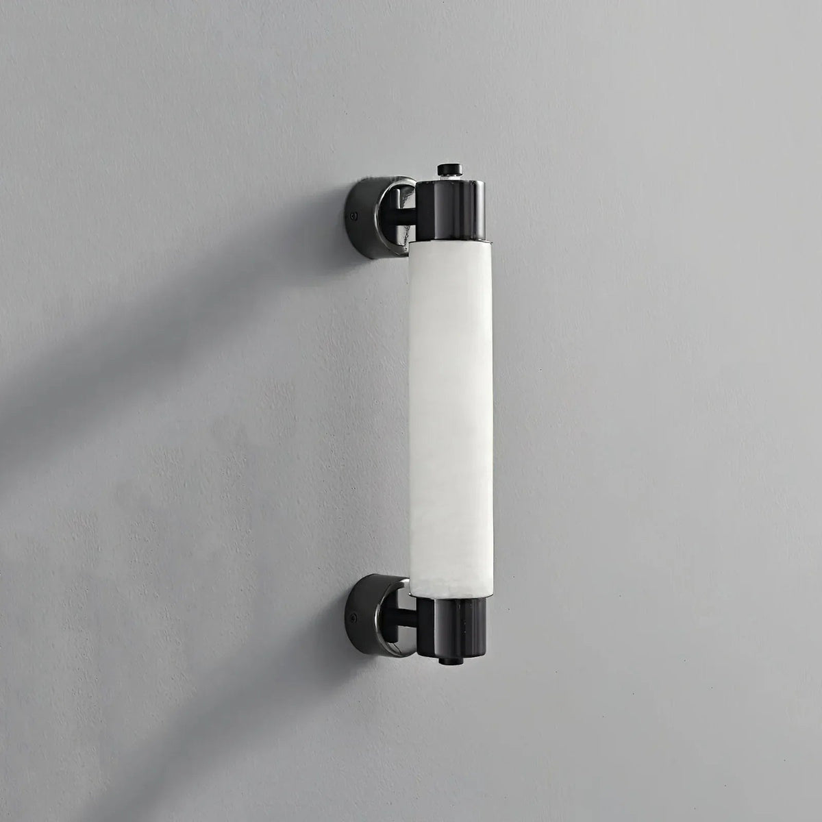 Tube Cylinder Wall Light in alabaster for Hallway by AUVIELIGHT