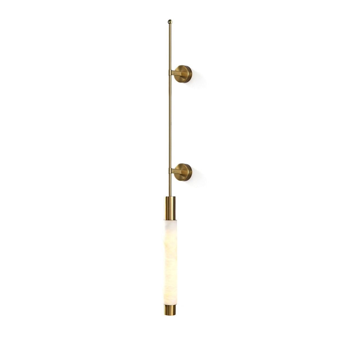 Verita Linear Wall Sconce in alabaster for Hallway by AUVIELIGHT