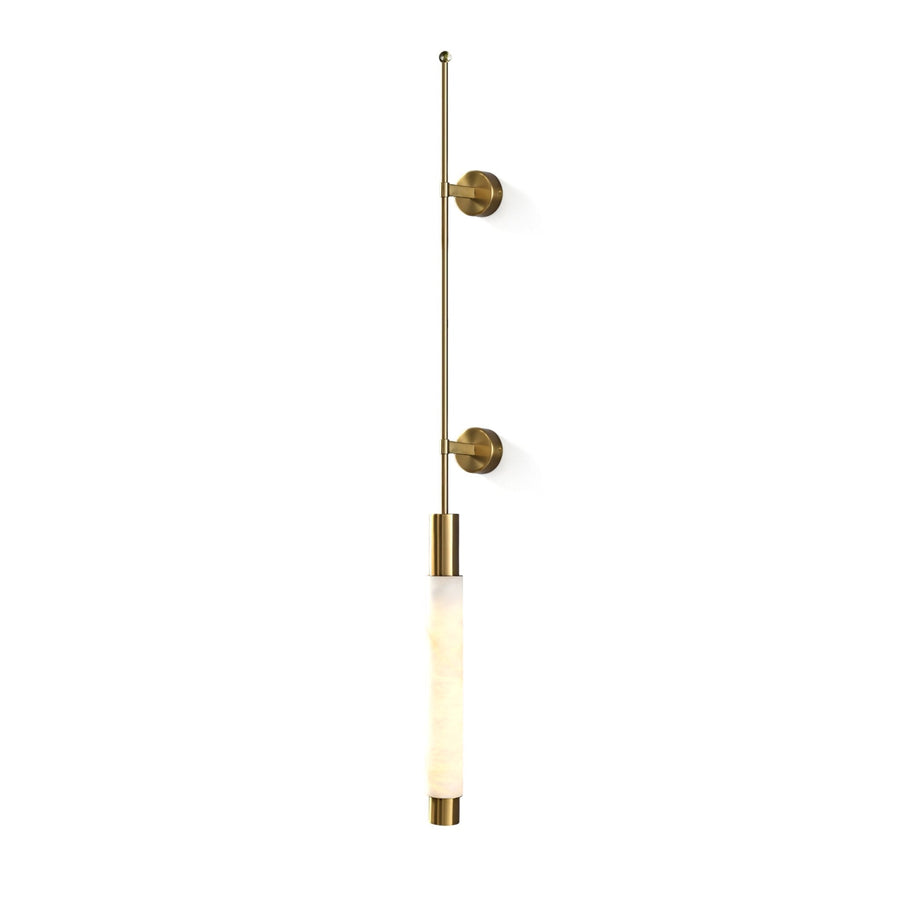 Verita Linear Wall Sconce in alabaster for Hallway by AUVIELIGHT