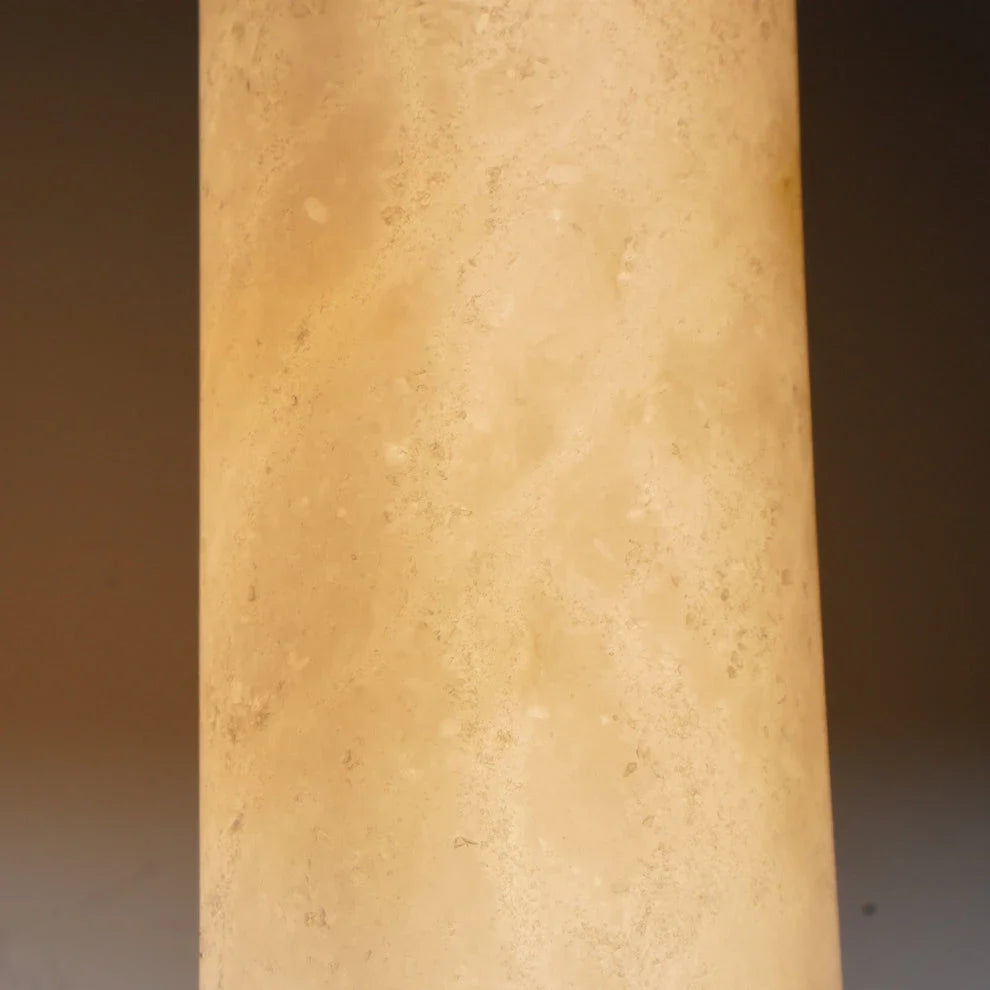 Vertical Wall Light in alabaster for Hallway by AUVIELIGHT