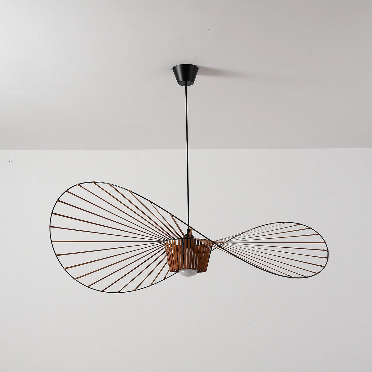 Vertigo Fiberglass Pendant Light in glass for Kitchen Island by AUVIELIGHT, Dia 100cm / Φ 39.4″ / Brown and 5 other sizes