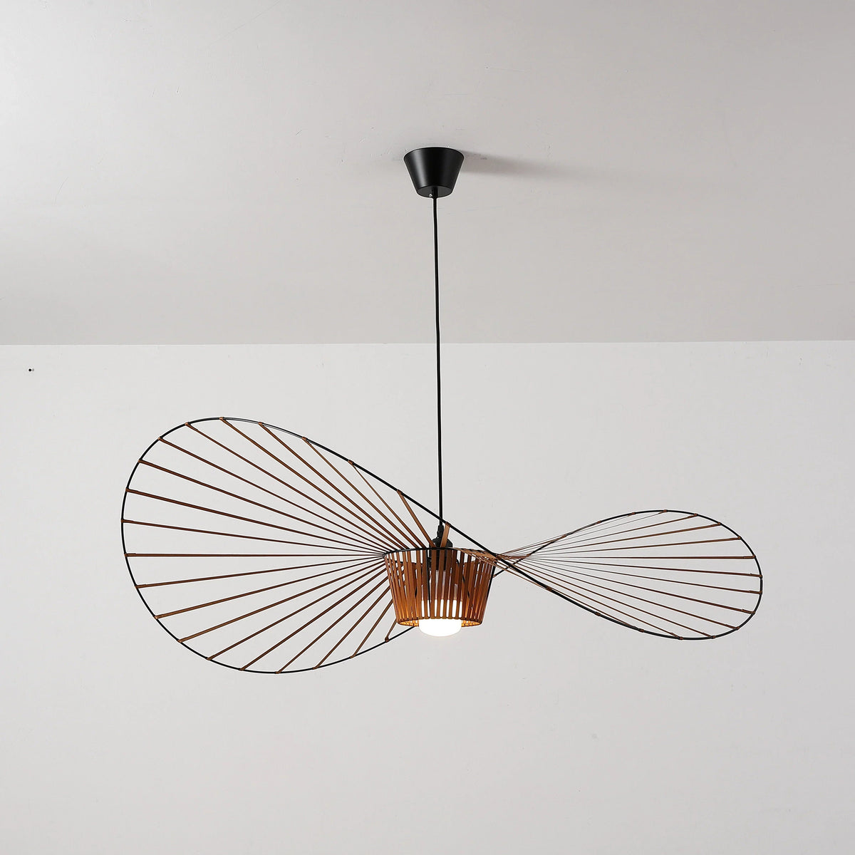 Vertigo Fiberglass Pendant Light in glass for Kitchen Island by AUVIELIGHT