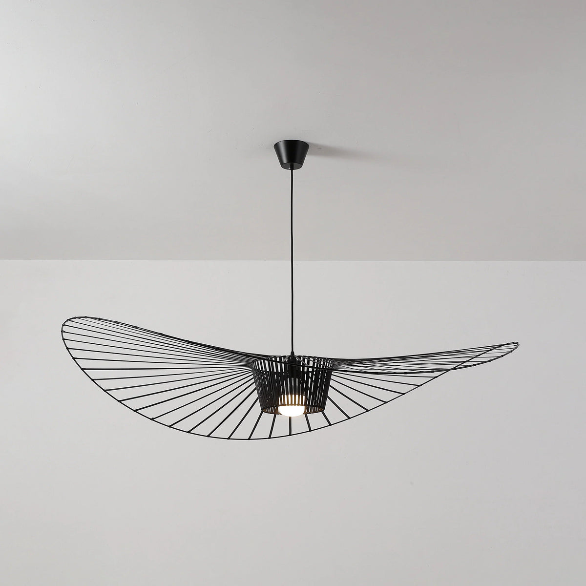 Vertigo Fiberglass Pendant Light in glass for Kitchen Island by AUVIELIGHT