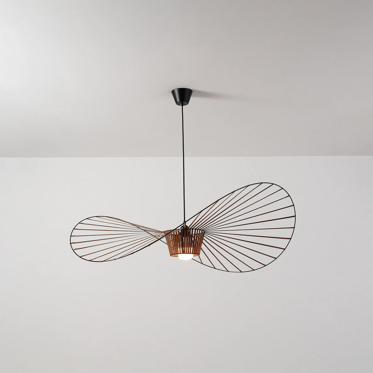 Vertigo Fiberglass Pendant Light in glass for Kitchen Island by AUVIELIGHT