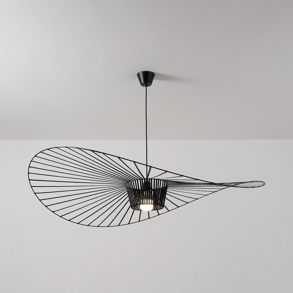 Vertigo Fiberglass Pendant Light in glass for Kitchen Island by AUVIELIGHT