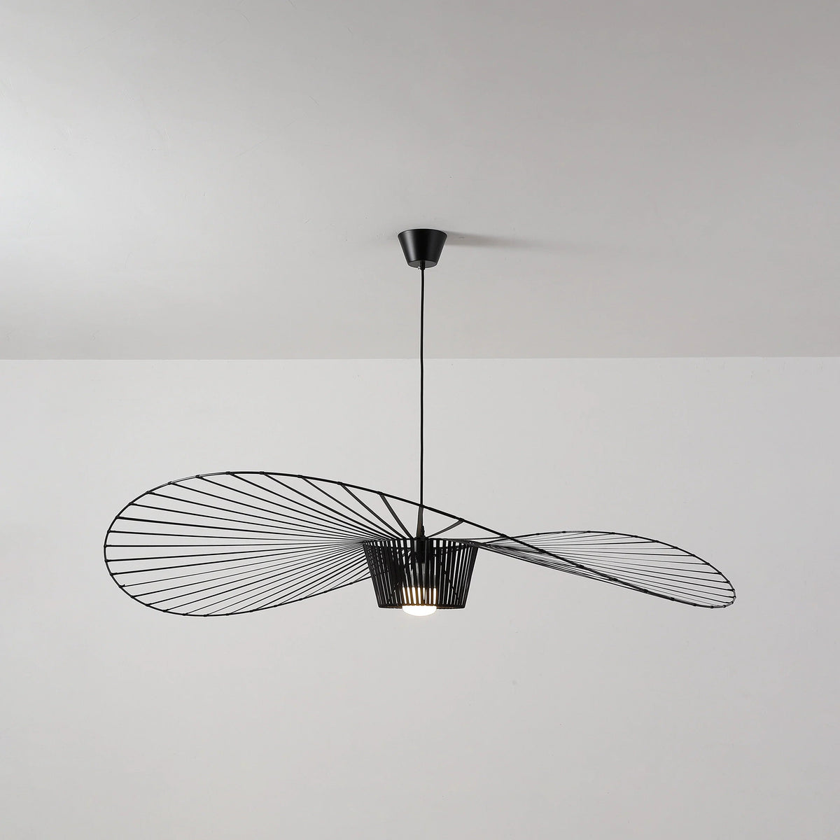Vertigo Fiberglass Pendant Light in glass for Kitchen Island by AUVIELIGHT