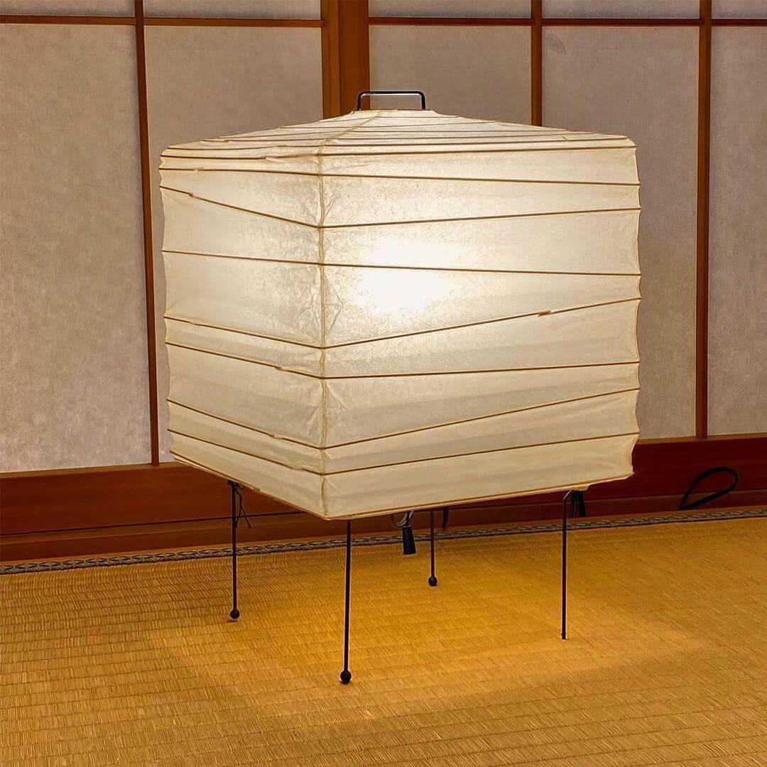 Akari 3X Table Lamp in washi paper for Living Room by AUVIELIGHT