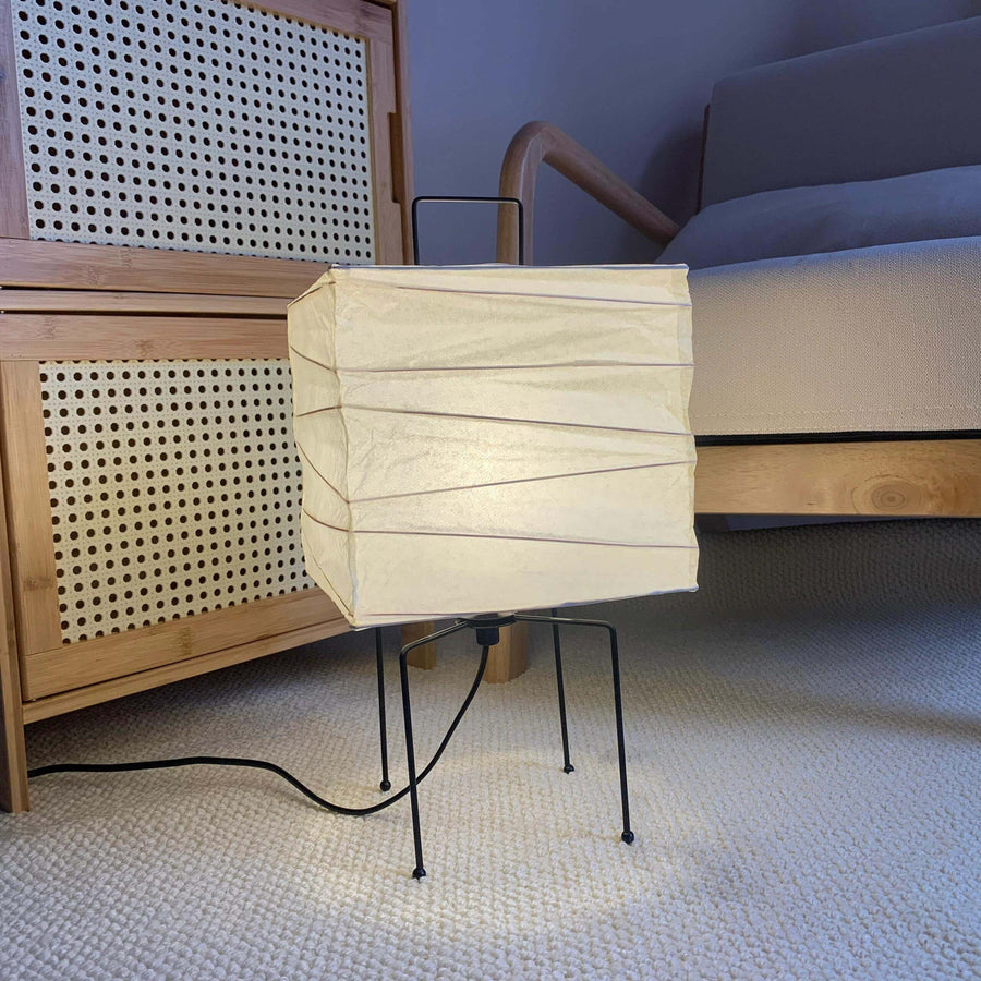 Akari 3X Table Lamp in washi paper for Living Room by AUVIELIGHT