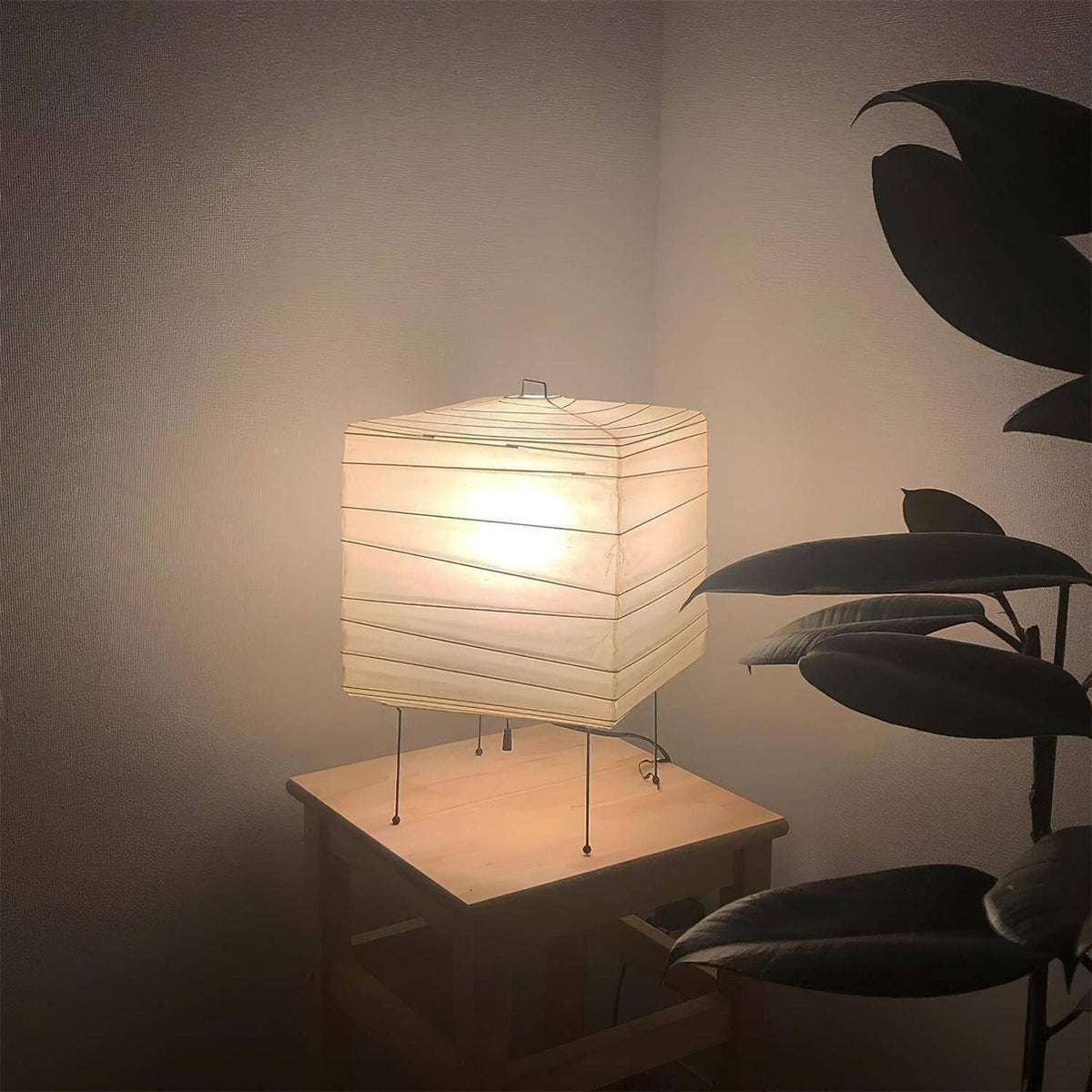 Akari 3X Table Lamp in washi paper for Living Room by AUVIELIGHT