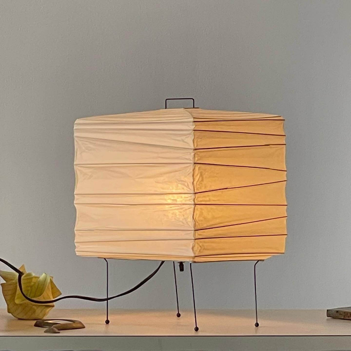 Akari 3X Table Lamp in washi paper for Living Room by AUVIELIGHT