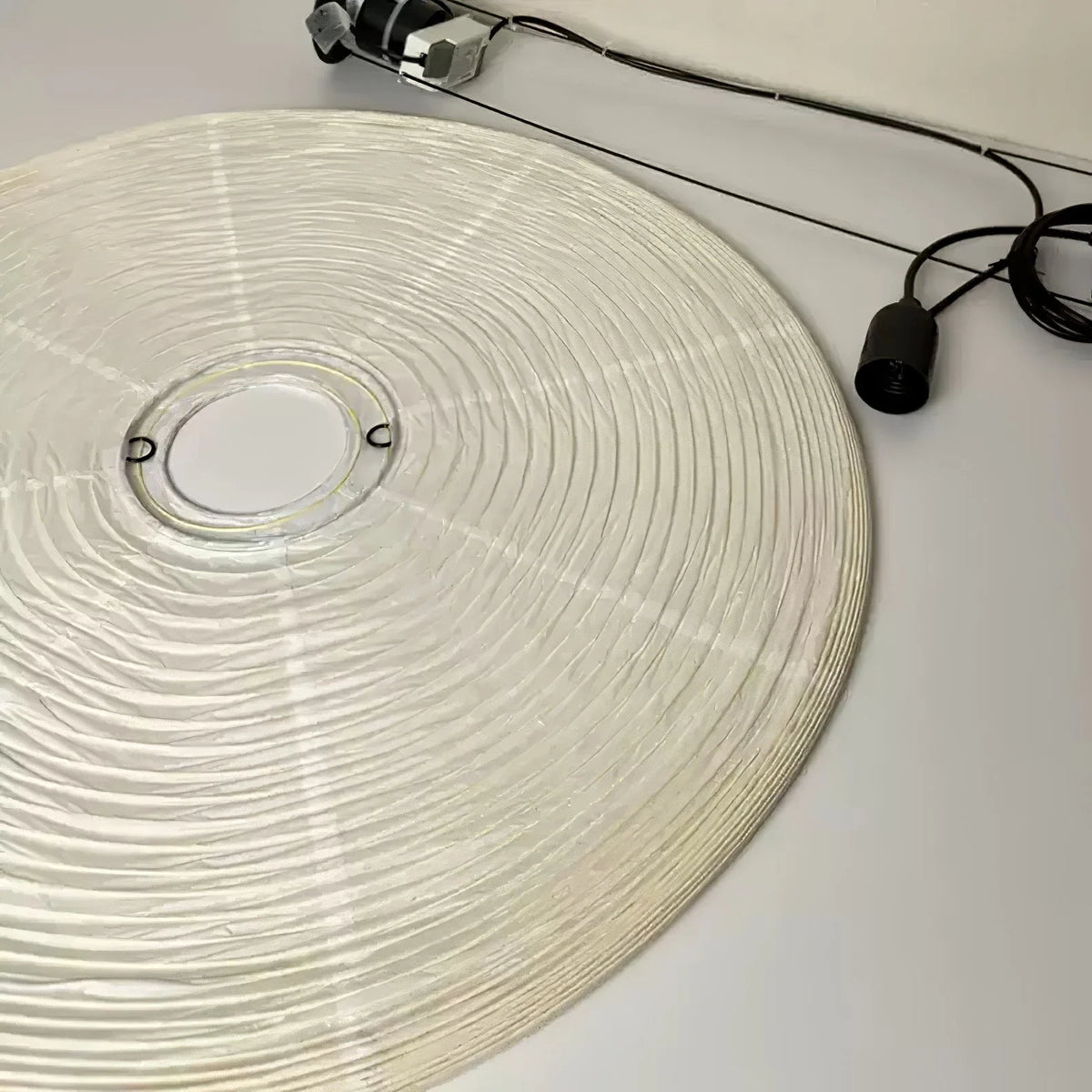 Globe Pendant Light in washi paper for Kitchen Island by AUVIELIGHT