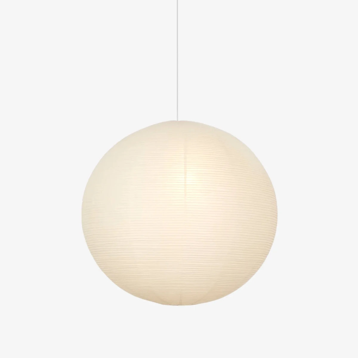Globe Pendant Light in washi paper for Kitchen Island by AUVIELIGHT, ∅ 31.5"/Dia 80cm / White and 2 other sizes