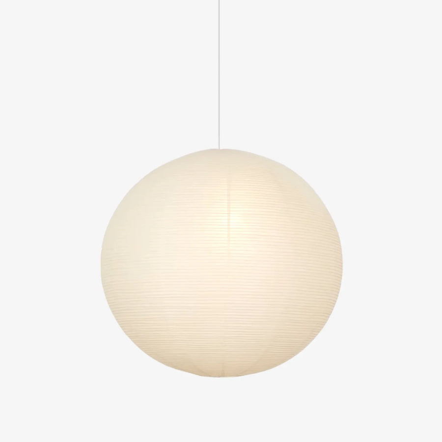 Globe Pendant Light in washi paper for Kitchen Island by AUVIELIGHT, ∅ 31.5"/Dia 80cm / White and 2 other sizes