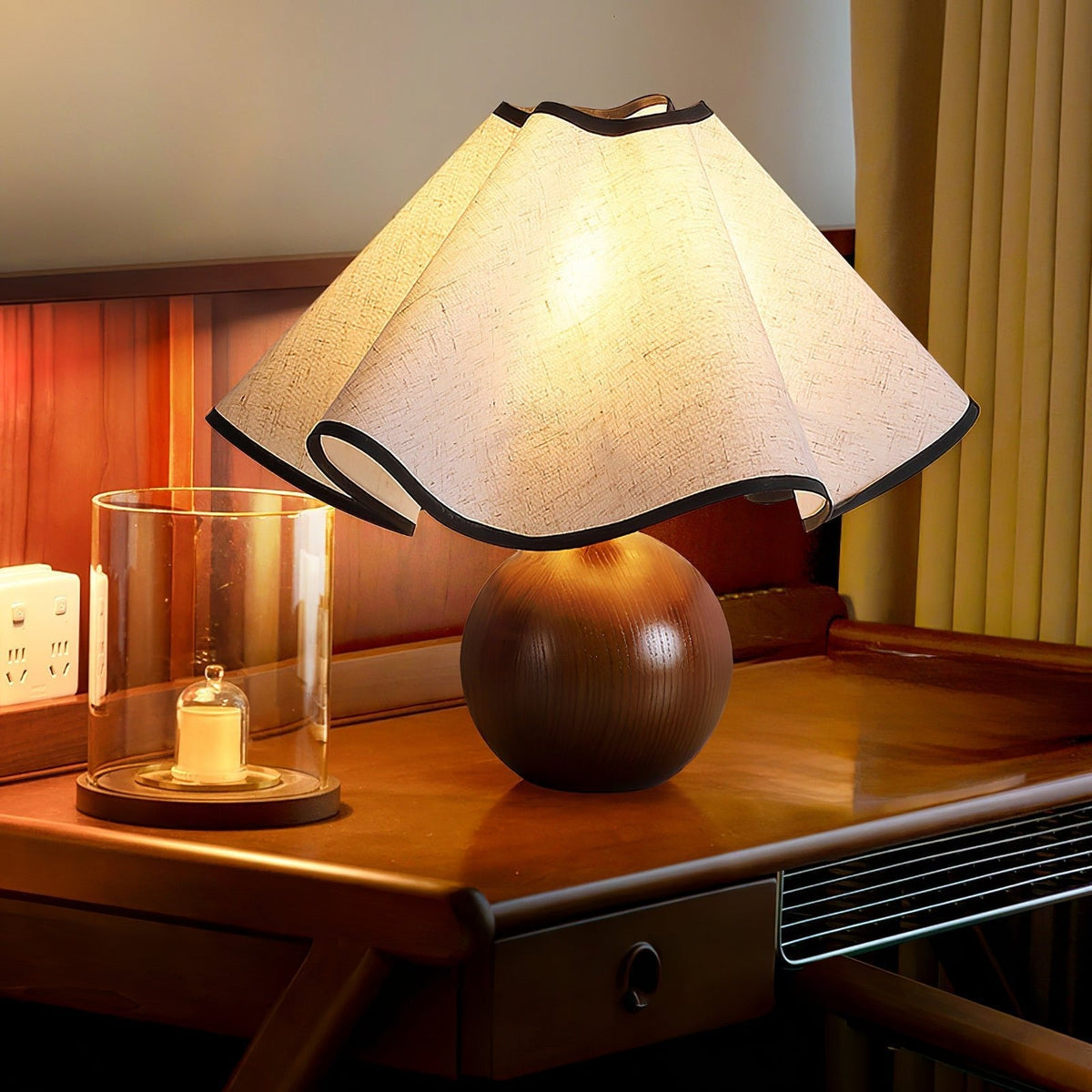 Wavecrest Table Lamp for Living Room by AUVIELIGHT