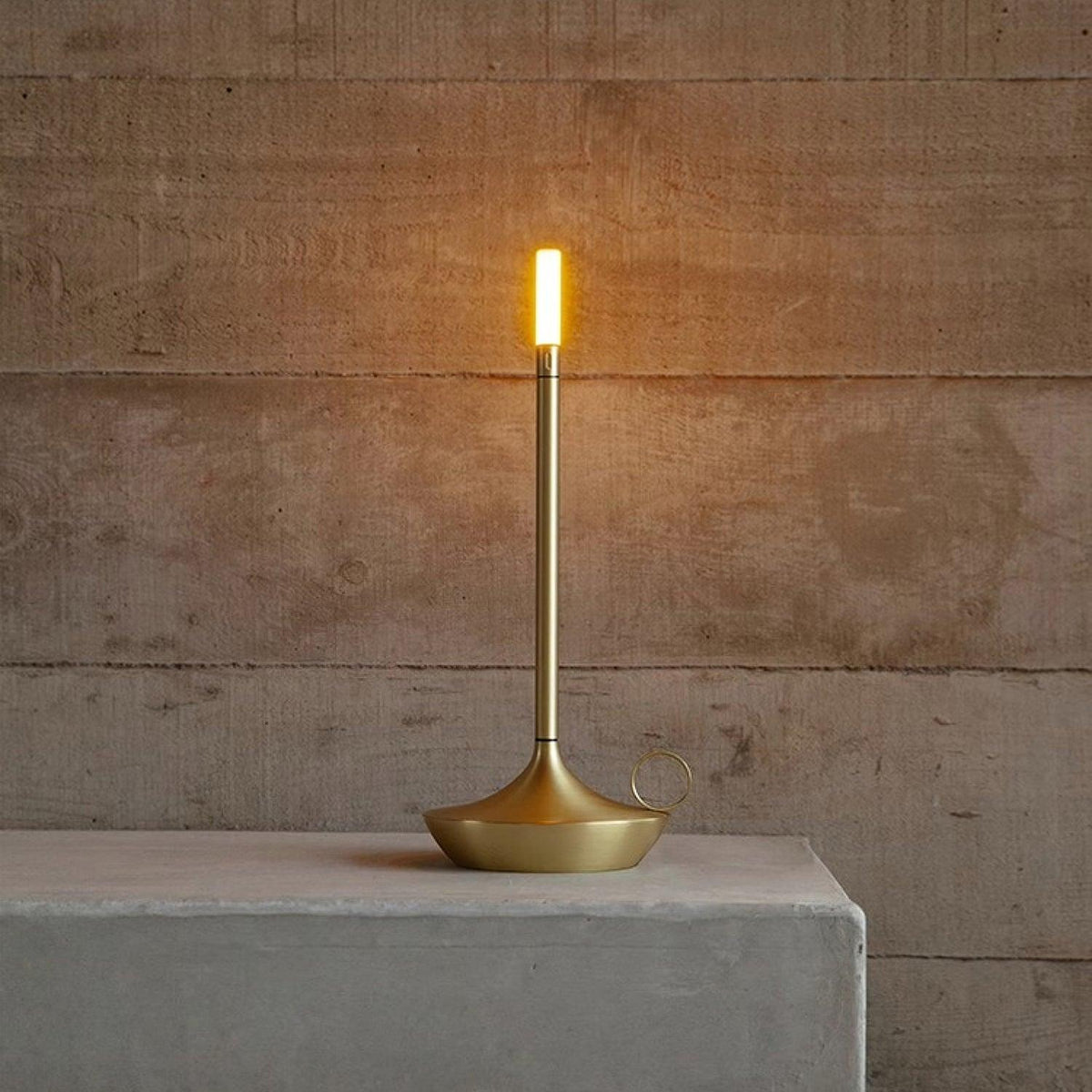 Wick Table Lamp for Living Room by AUVIELIGHT