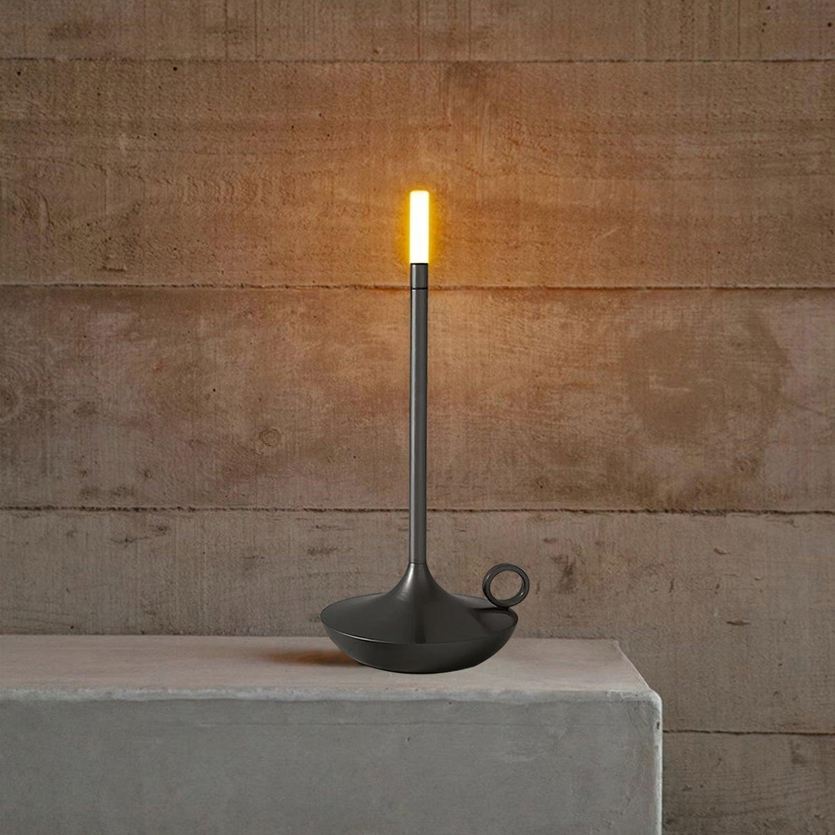 Wick Table Lamp for Living Room by AUVIELIGHT
