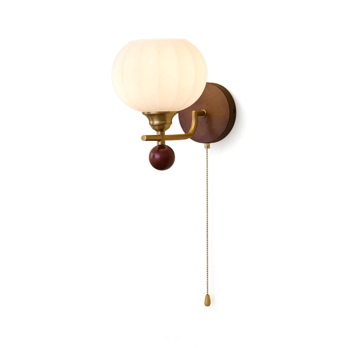 Globe Wall Sconce in glass for Hallway by AUVIELIGHT
