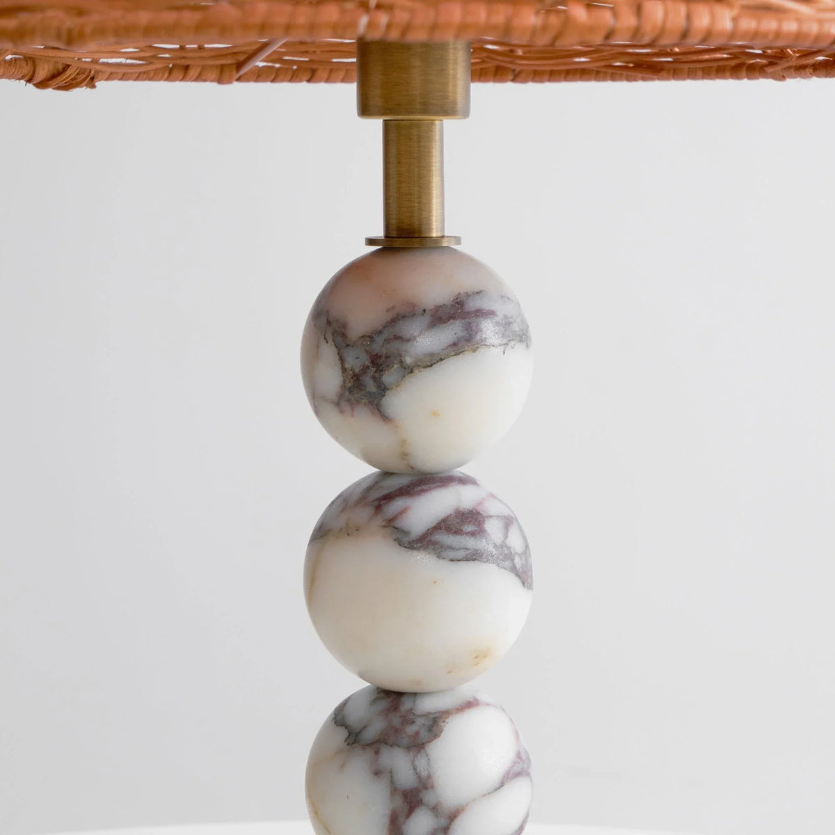 Woven Sphere Lamp in marble for Living Room by AUVIELIGHT