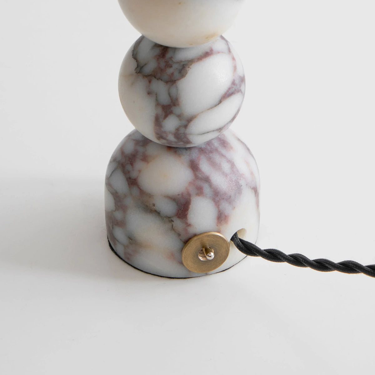 Woven Sphere Lamp in marble for Living Room by AUVIELIGHT