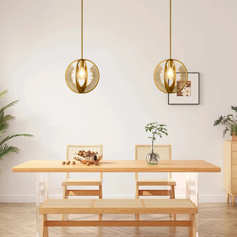 Aurelia Oval Pendant Light for Kitchen Island by AUVIELIGHT