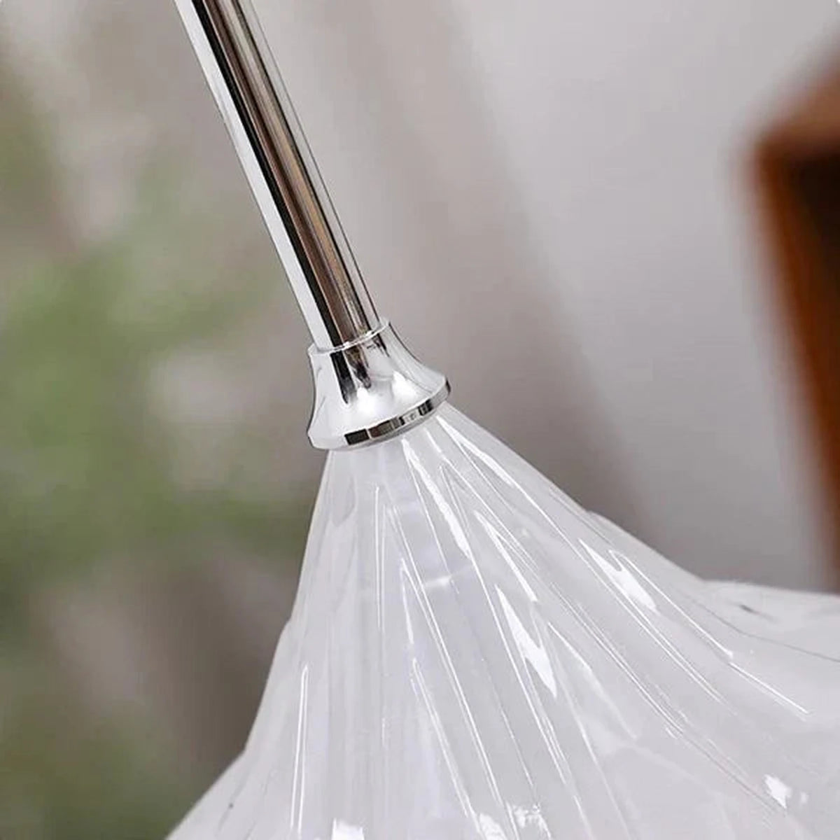 5-Light Diamond Chandelier in glass for Dining Room by AUVIELIGHT