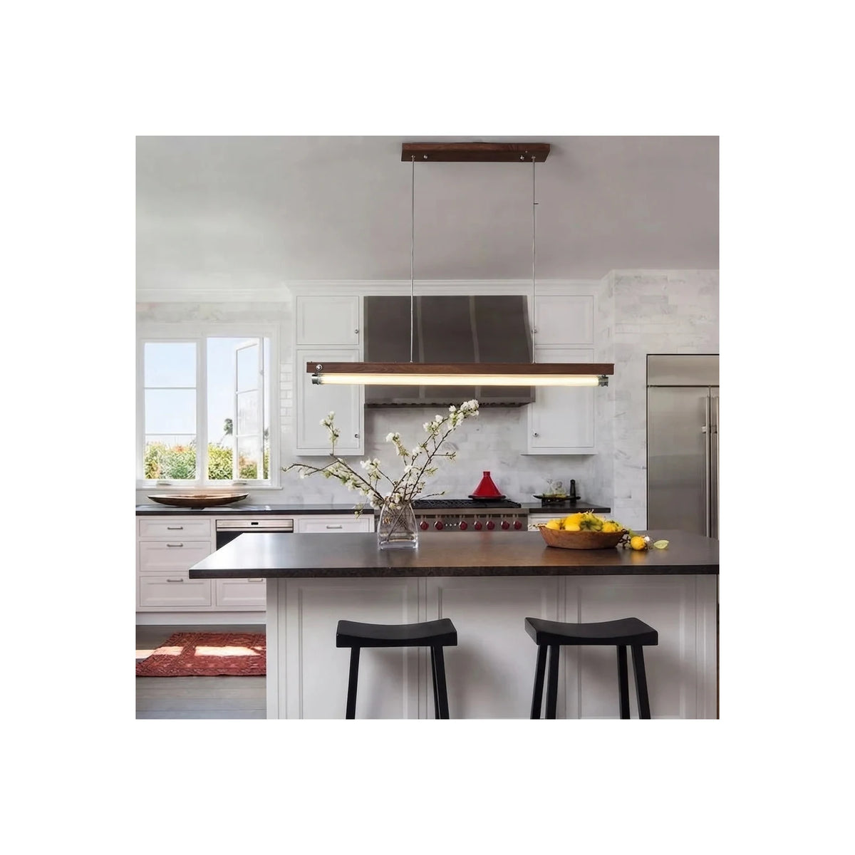 AeroStrip Modern Kitchen Island Hanging Light by AUVIELIGHT