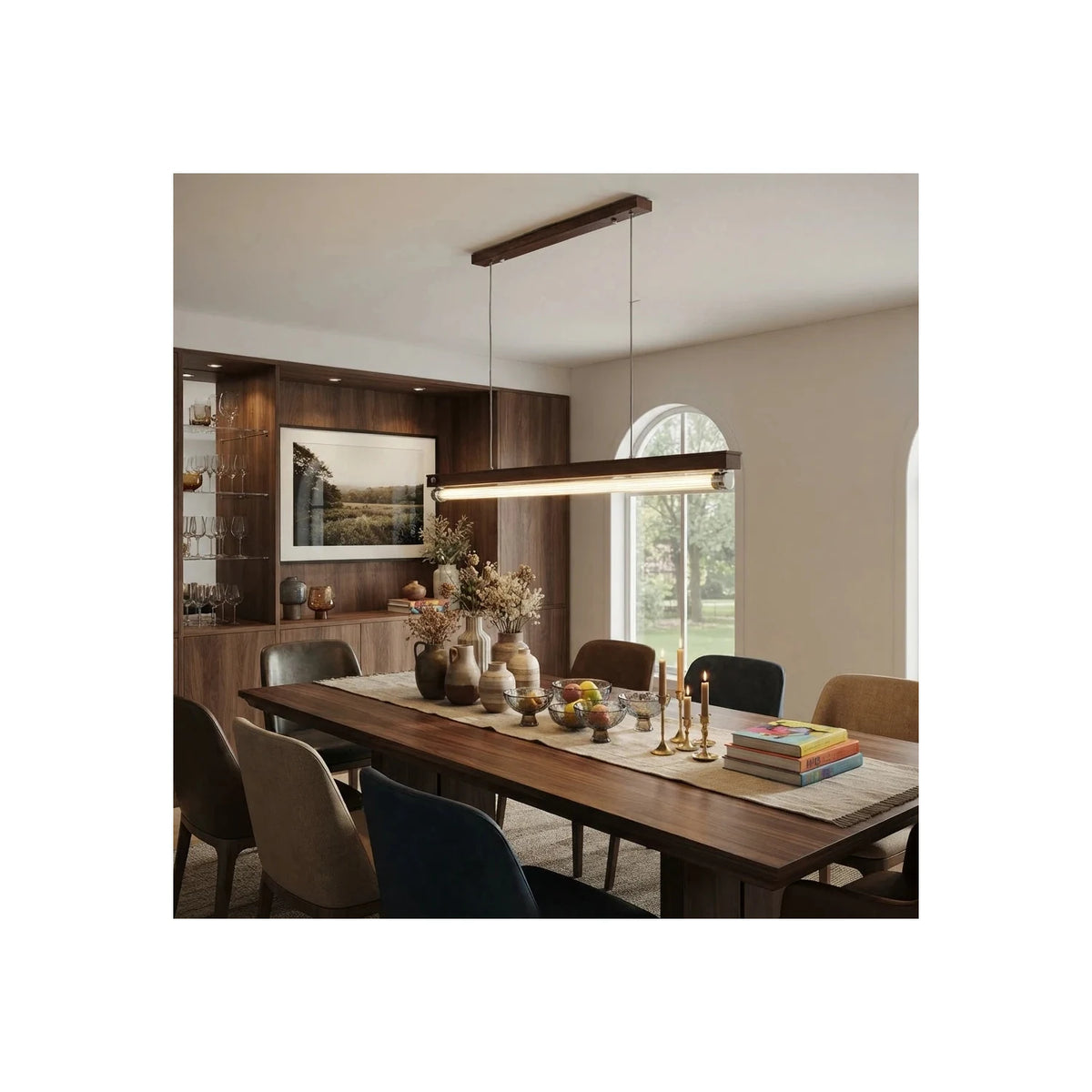 AeroStrip Modern Kitchen Island Hanging Light by AUVIELIGHT