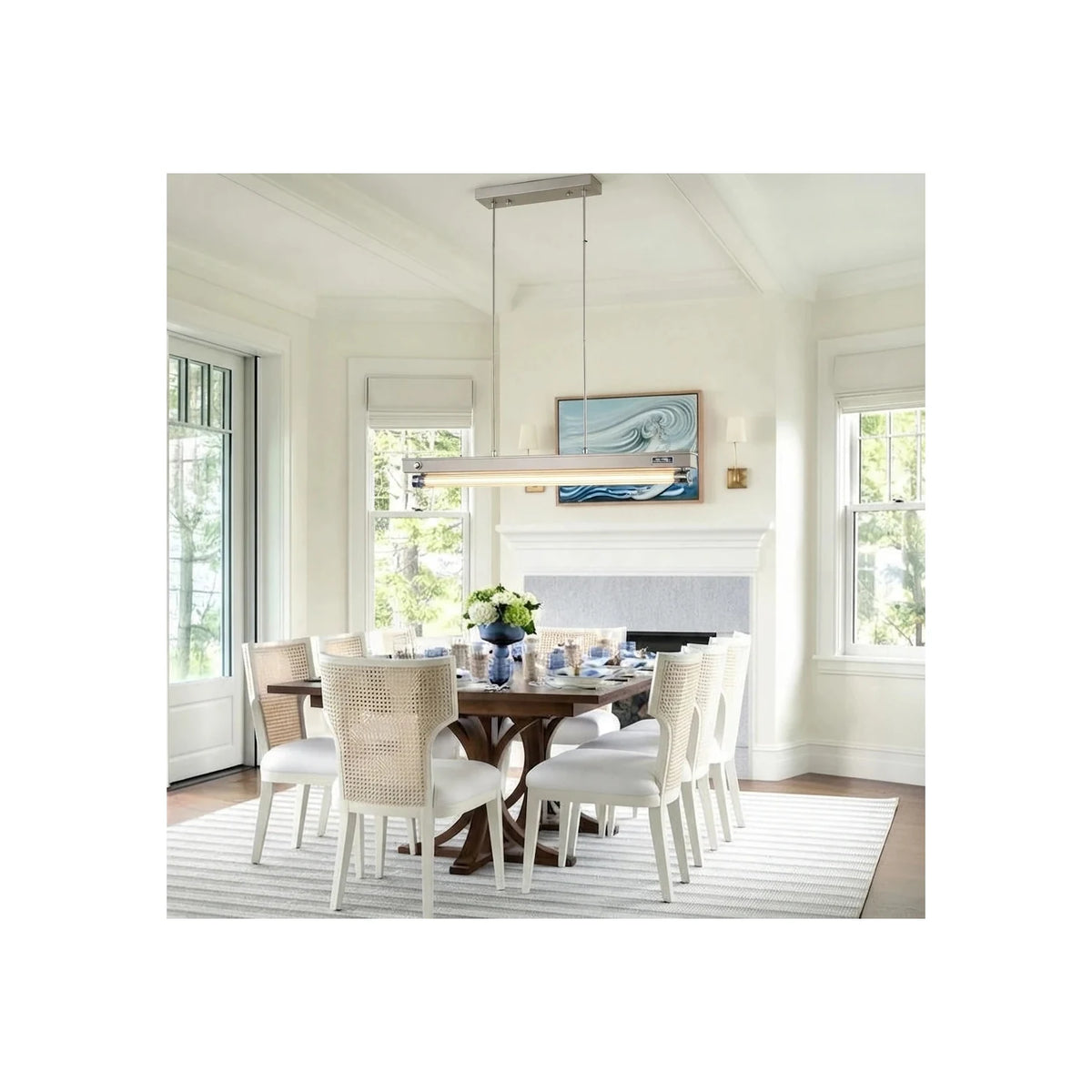 AeroStrip Modern Kitchen Island Hanging Light by AUVIELIGHT