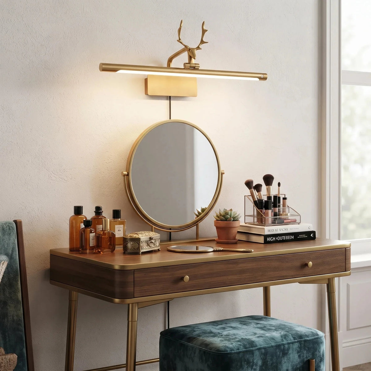 Antler Gallery Light for Living Room by AUVIELIGHT