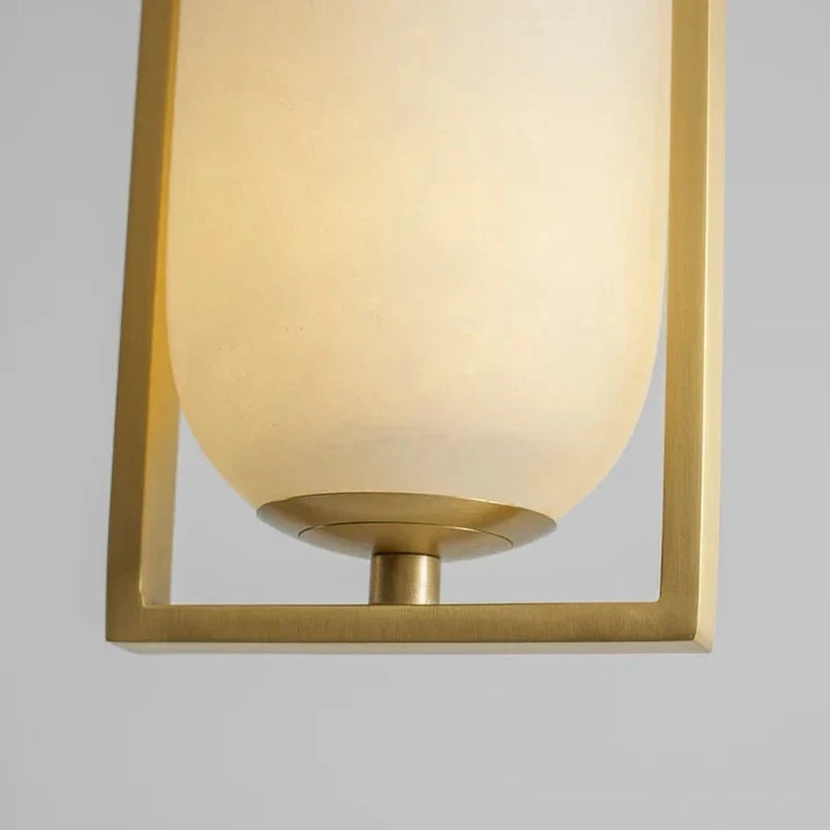 Arched Pendant Light in alabaster for Kitchen Island by AUVIELIGHT