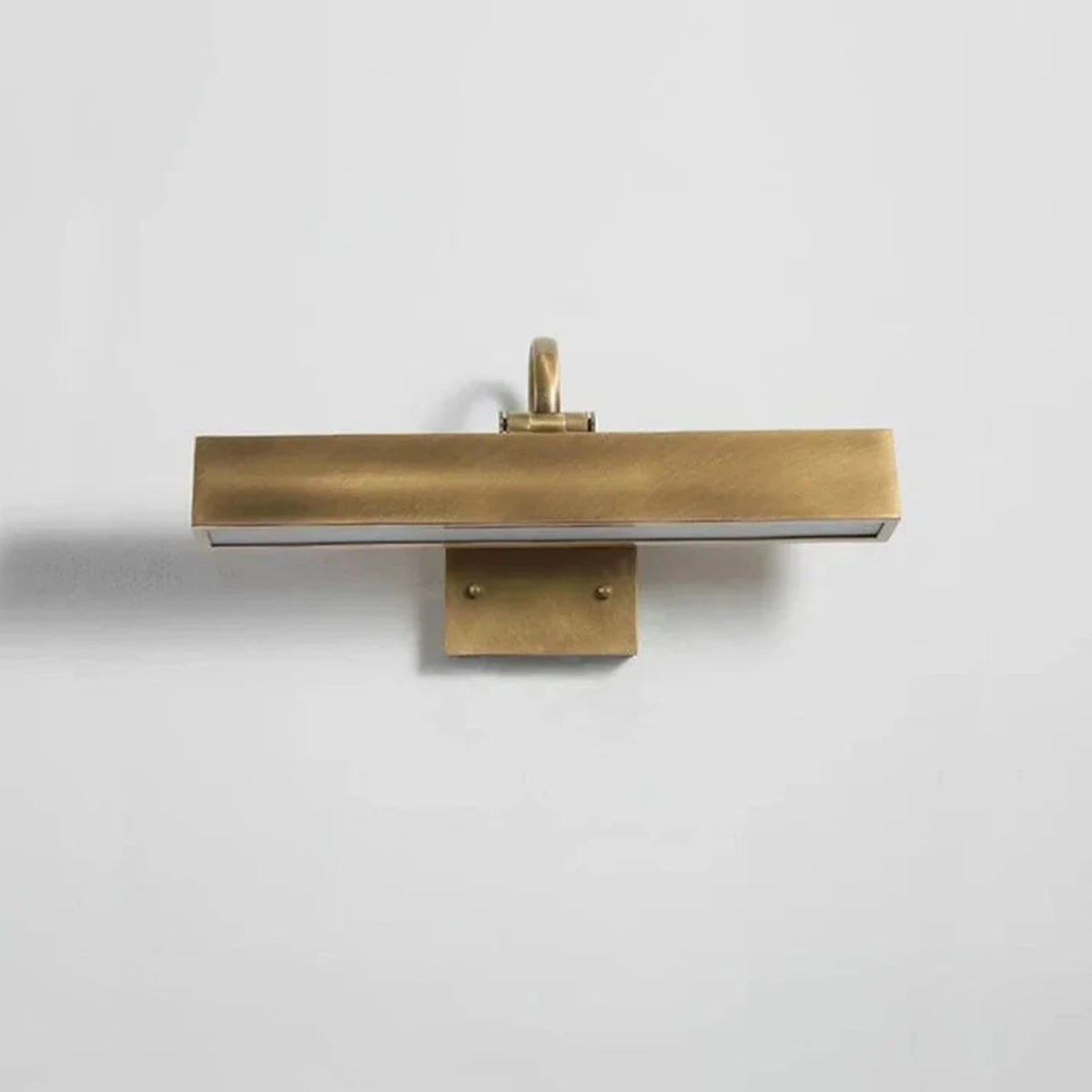 Architectural Picture Light in antique brass for Living Room by AUVIELIGHT, L 40 × W 10 × H 19 cm / L 15.7″ × W 3.9″ × H 7.5″ / Antique Brass /